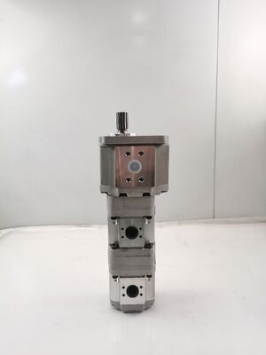 качество  NABCO Gear Pump GN340-GN222-GN215 with 13 Teeth Shalft Hydraulic Pump Cast Iron and Aluminum alloy materials Triple Pump for Concrete Machinery Supply завод