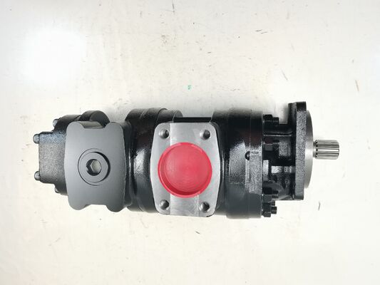 качество  Kawasaki Hydraulic Gear Pump L3-71+56+（2）22  Hydraulic Parts Cast Iron  Aluminum alloy  Oil Gear Pump For Wheel Loaders Machinery ISO9001 certified завод