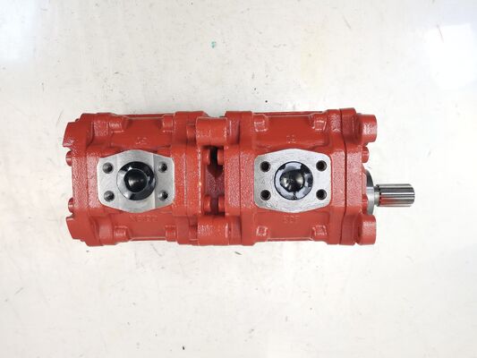 качество  NABCO Gear Pump for Concrete Machinery Pump NABCO-56+50-A1 Cast Iron and Aluminum alloy materials Triple Hydraulic Pump One year warranty Factory Supply завод