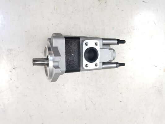 качество  KEHAO Gear Pump Cast Iron and Aluminum alloy Hydraulic Oil Transfer Pump SDYA1-F27+F16-A1TΦ for Forklifts Machinery Repair Parts Certification OEM ODM завод