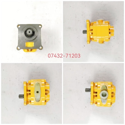 07432-71203 Komatsu гидравлический насос GD605A GD655A WA100 WA100SS WA100SS WA120 WA120L WR11 WR11SS