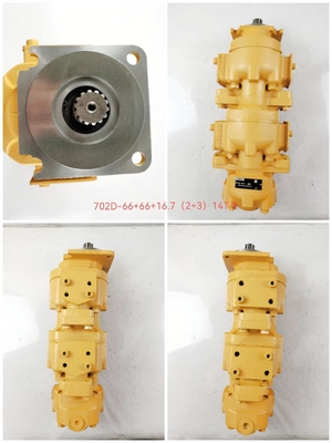 Parker P16 Железный и алюминиевый насос 702D-66+66+16.7 ((2+3) 14T R-1