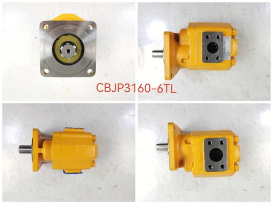 Hydraulic Gear Pump with 100BAR Operating Pressure 1/4inch Connection Size and 1 Stage for Heavy Machinery