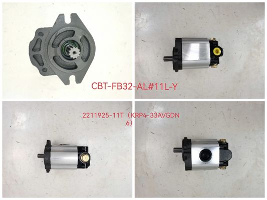 CBT-FB32-ALΦ11L-Y(2211925-11T(KRP4-33AVGDN6)  CBT Series Aluminum Gearpump For DUMP TRUCKS / FORKLIT / CRANES