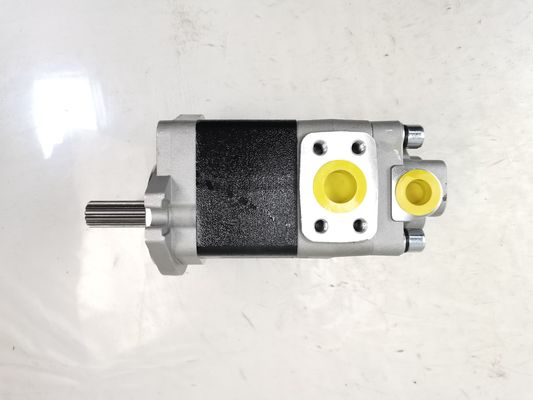 Шестеренный насос внешнего зацепления среднего и высокого давления SYHYK-F60+F08-A1TΦL  Гидравлический насос  Запасные части для Komatsu Kawasaki, используемые в тяжелой технике