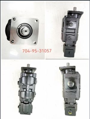 Насос шестеренный внешнего зацепления среднего и высокого давления 704-95-31057 Гидравлический насос Запасные части для Komatsu Kawasaki, используемые в тяжелой технике