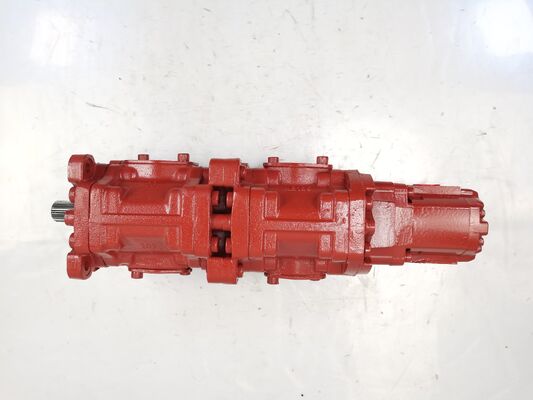 Насос гидравлического редуктора серии NABCO NABCO-15TLC-4 ((56+50-A1-12) Алюминиевые сплавы и ирионные материалы Насос гидравлического масла для экскаватора