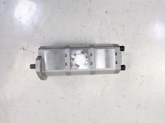 Насос передач 10+10+10 R Высокое качество Рулевое и силовое устройство Масляный насос Гидравлические запасные части, используемые в машинах Komatsu