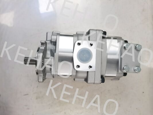 Гидравлический шестеренный насос для тяжелой техники 705-52-30A70 из алюминиевого сплава, предназначенный для гидравлического привода и перекачки жидкостей в строительном оборудовании