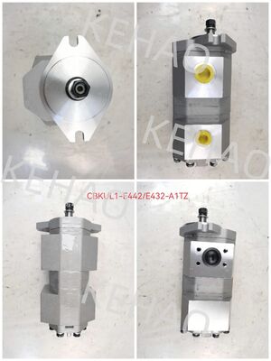 Свинцовый насос CBKUL1-E442+E432-A1TZ Высокое качество Рулевое и силовое устройство Масляный насос Гидравлические запасные части, используемые в машинах Komatsu