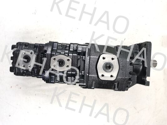 НАБКО насос редукторов НАБКО126MM+76MM+80MM-14T-L Железо алюминиевое нержавеющая сталь Среднее высокое давление гидравлический насос редукторов для оборудования Kawasaki