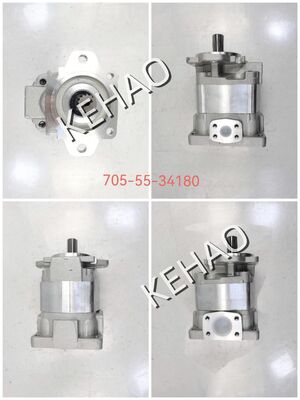 Настройка SAL3 - 100+50+36+(1)25 Гидравлический шестеренный насос 705-55-34180 Материалы из сплава железа и алюминия  Диапазон для WA350/WA380-3C Гидравлические детали для техники