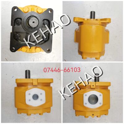 КАТ 07446-66103/07440-72202/07440-40500/07431-11400/07446-66200/17441-67502/07443-67503 для КАТ D85/D15D65 Бульдозерный насос Литовое железо Гидравлические редукторы насосы высокая скорость потока