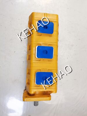 CBGJ2063+2063 Экскаваторный шестеренчатый насос Чугунный гидравлический шестеренчатый насос Среднего и высокого давления внешний шестеренчатый насос Высокий расход