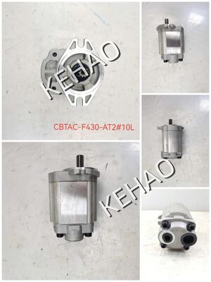 Гидравлический шестеренчатый насос Komatsu CBTAC-F430-AT2 из чугуна и алюминиевого сплава мощностью 11 кВт и давлением 160-250 кг для промышленных применений