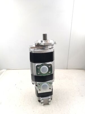 Гидравлический шестеренчатый насос Kawasaki 90ZV-5 44083-61860/SDL30-71.4+50.4+（20） Гидравлические запасные части из чугуна для колесных погрузчиков
