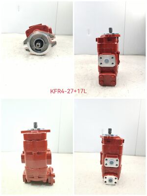 KAYABA Hydraulic Gear Pump KFR4-27+17 Cast Iron and Aluminum alloy  Industrial Grade Oil Transfer Pump for Heavy Machinery Repair Parts  OEM ODM