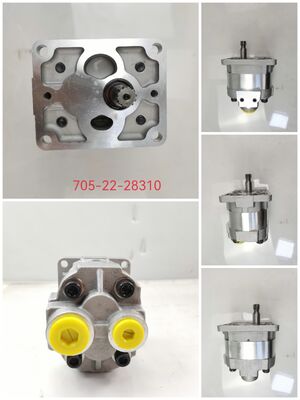 Для гидравлического шестеренчатого насоса Komatsu 705-22-28310 из чугуна и алюминиевого сплава, промышленный масляный насос, используемый в самосвале Komatsu HD465-7E/7R, запасные части, бренд KEHAO