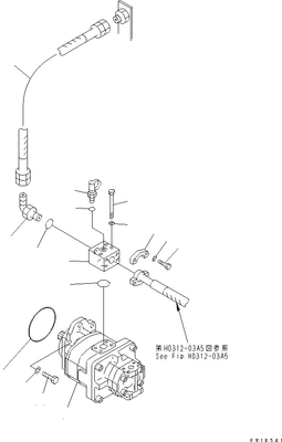 705-52-31070 насос с зубчатой передачей SAR80-8 H PC750 PC750SE PC800 PC800SE KOMATSU