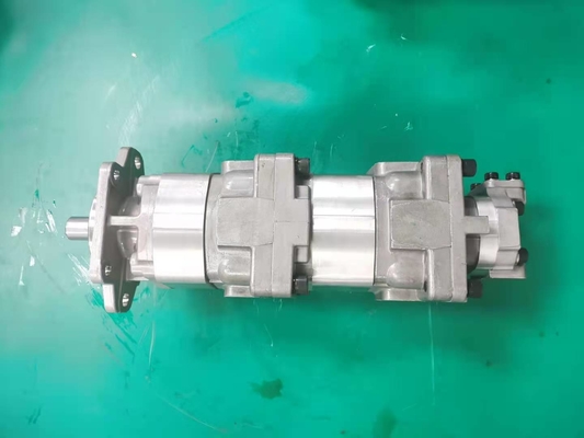705-56-34630 насос с зубчатой передачей HD465 HD605 SAR80+80+6 KOMATSU